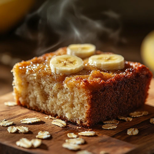 Foto de um delicioso bolo de cenoura saudável e fofinho feito com a receita do ebook